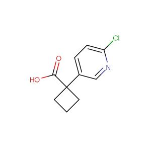 1-(6-chloropyridin-3-yl)cyclobutanecarboxylic acid