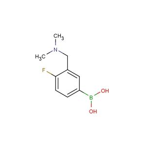 3-((dimethylamino)methyl)-4-fluorophenylboronic acid