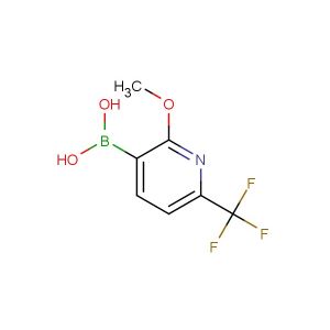 (2-methoxy-6-(trifluoromethyl)pyridin-3-yl)boronic acid