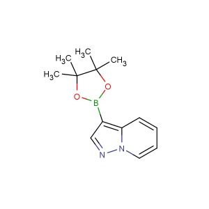 3-(4,4,5,5-tetramethyl-1,3,2-dioxaborolan-2-yl)pyrazolo[1,5-a]pyridine