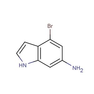6-amino-4-bromo indole