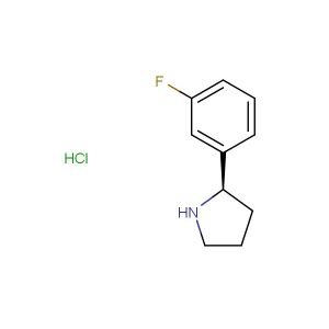 (R)-2-(3-fluorophenyl)pyrrolidine hydrochloride