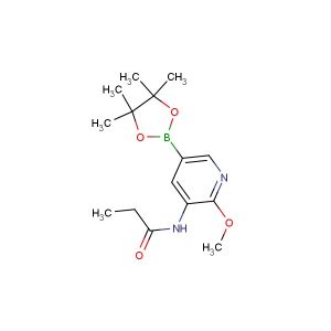 N-(2-methoxy-5-(4,4,5,5-tetramethyl-1,3,2-dioxaborolan-2-yl)pyridin-3-yl)propionamide