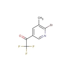 1-(6-bromo-5-methylpyridin-3-yl)-2,2,2-trifluoroethanone