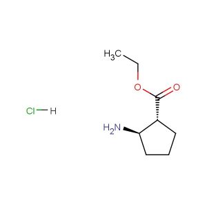 rac-ethyl (1R,2R)-2-aminocyclopentane-1-carboxylate hydrochloride