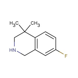 7-fluoro-4,4-dimethyl-1,2,3,4-tetrahydroisoquinoline