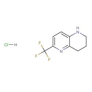 6-(trifluoromethyl)-1,2,3,4-tetrahydro-1,5-naphthyridine hydrochloride