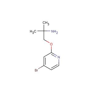 1-(4-bromopyridin-2-yloxy)-2-methylpropan-2-amine