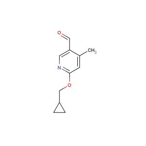 6-(cyclopropylmethoxy)-4-methylnicotinaldehyde