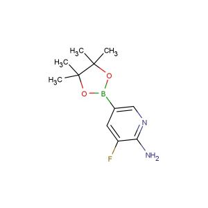 3-fluoro-5-(4,4,5,5-tetramethyl-1,3,2-dioxaborolan-2-yl)pyridin-2-amine