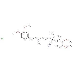 Verapamil hydrochloride(Synonyms: ( I)-Verapamil hydrochloride; CP-16533-1 hydrochloride)