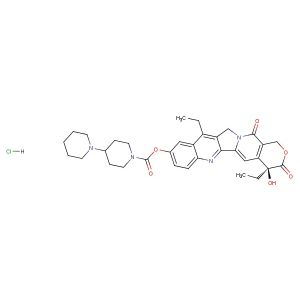Irinotecan hydrochloride(Synonyms: (+)-Irinotecan hydrochloride; CPT-11 hydrochloride; VAL-413)