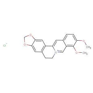 Berberine chloride(Synonyms: Natural Yellow 18 chloride)