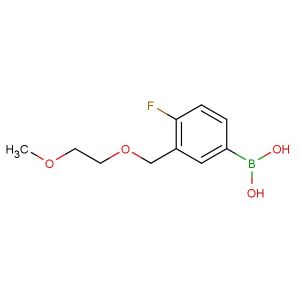 4-fluoro-3-((2-methoxyethoxy)methyl)phenylboronic acid