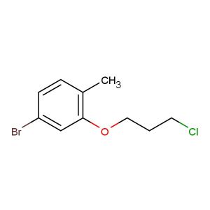 4-bromo-2-(3-chloropropoxy)-1-methylbenzene