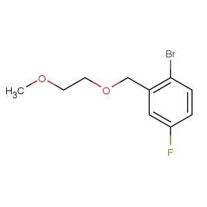 1-bromo-4-fluoro-2-((2-methoxyethoxy)methyl)benzene
