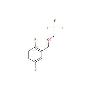 4-bromo-1-fluoro-2-((2,2,2-trifluoroethoxy)methyl)benzene