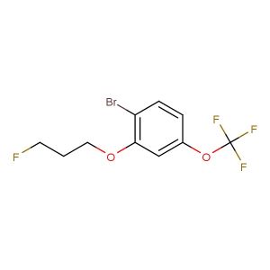 1-bromo-2-(3-fluoropropoxy)-4-(trifluoromethoxy)benzene