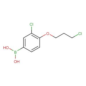 (3-chloro-4-(3-chloropropoxy)phenyl)boronic acid