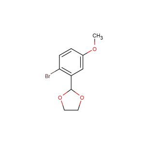 2-(2-bromo-5-methoxyphenyl)-1,3-dioxolane