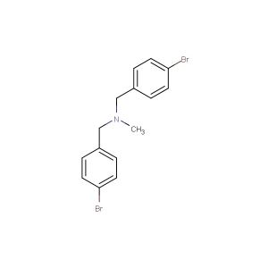 N-(4-bromobenzyl)-1-(4-bromophenyl)-N-methylmethanamine