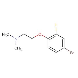 2-(4-bromo-2-fluorophenoxy)-N,N-dimethylethanamine