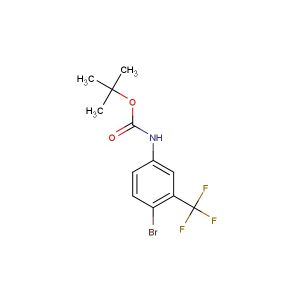 tert-butyl (4-bromo-3-(trifluoromethyl)phenyl)carbamate