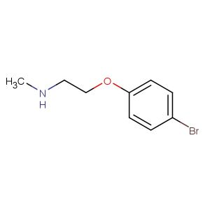 2-(4-bromophenoxy)-N-methylethanamine