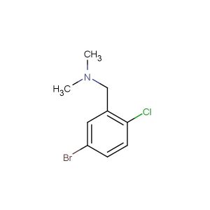 1-(5-bromo-2-chlorophenyl)-N,N-dimethylmethanamine