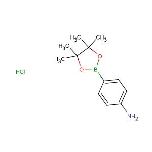 4-(4,4,5,5-tetramethyl-1,3,2-dioxaborolan-2-yl)aniline hydrochloride
