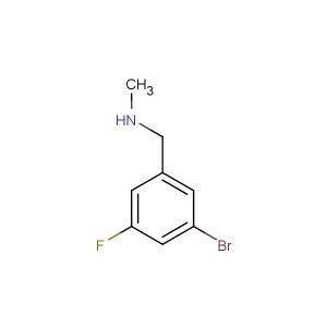 1-(3-bromo-5-fluorophenyl)-N-methylmethanamine