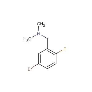 1-(5-bromo-2-fluorophenyl)-N,N-dimethylmethanamine