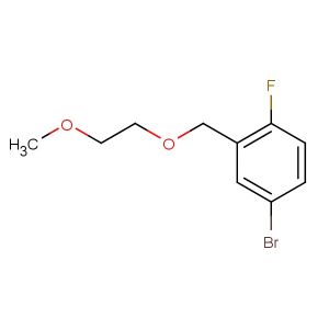 4-bromo-1-fluoro-2-((2-methoxyethoxy)methyl)benzene