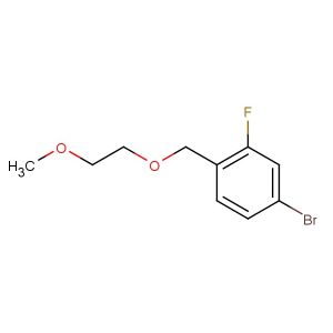4-bromo-2-fluoro-1-((2-methoxyethoxy)methyl)benzene