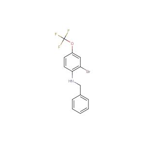 N-benzyl-2-bromo-4-(trifluoromethoxy)aniline