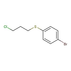 (4-bromophenyl)(3-chloropropyl)sulfane