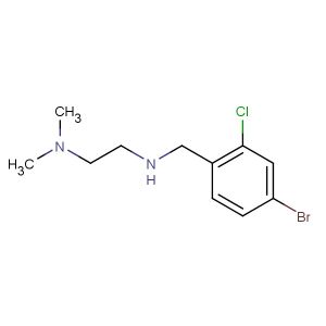 N1-(4-bromo-2-chlorobenzyl)-N2,N2-dimethylethane-1,2-diamine