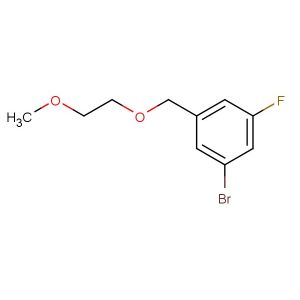 1-bromo-3-fluoro-5-((2-methoxyethoxy)methyl)benzene