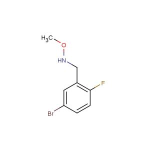 N-(5-bromo-2-fluorobenzyl)-O-methylhydroxylamine