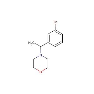 4-(1-(3-bromophenyl)ethyl)morpholine
