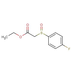 ethyl 2-(4-fluorophenylsulfinyl)acetate