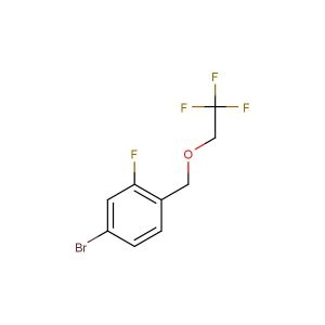 4-bromo-2-fluoro-1-((2,2,2-trifluoroethoxy)methyl)benzene