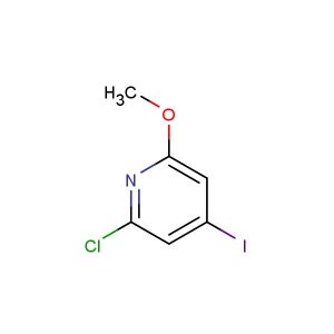 2-chloro-4-iodo-6-methoxypyridine