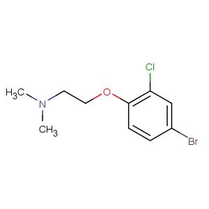 2-(4-bromo-2-chlorophenoxy)-N,N-dimethylethanamine