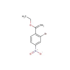 2-bromo-1-(1-ethoxyvinyl)-4-nitrobenzene