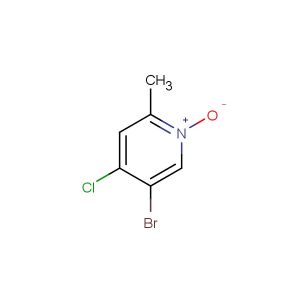 5-bromo-4-chloro-2-methylpyridine 1-oxide