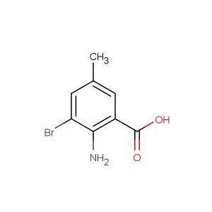 2-amino-3-bromo-5-methylbenzoic acid