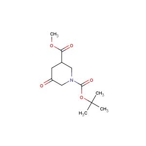 1-tert-butyl 3-methyl 5-oxopiperidine-1,3-dicarboxylate