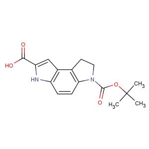 6-(tert-butoxycarbonyl)-3,6,7,8-tetrahydropyrrolo[3,2-e]indole-2-carboxylic acid