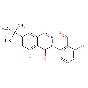 2-(6-(tert-butyl)-8-fluoro-1-oxophthalazin-2(1H)-yl)-6-chlorobenzaldehyde